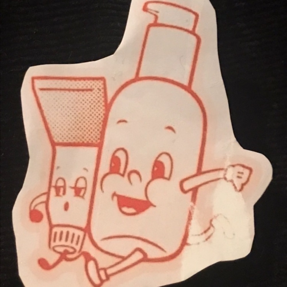 limited edition glossier sticker